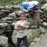 Chłopiec z Lukli Nepal