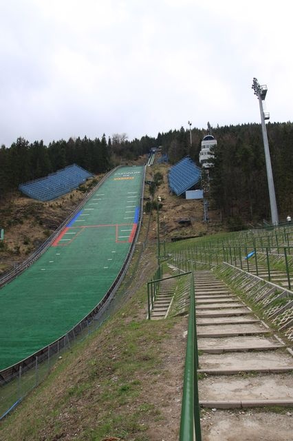 Wielka Krokiew - widok z dolnych trybun