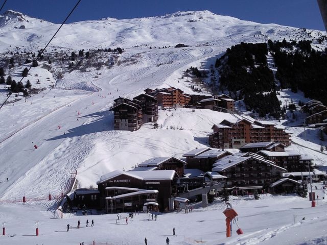 Widok na Meribel