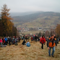 Odpoczynek na zboczach Starego Gronia