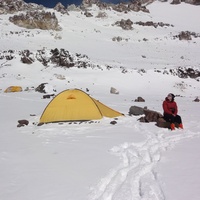 W drodze na najwyzszy szczyt Andów Aconcagua 02.2011r
