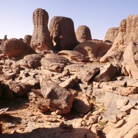 2. Tassili rocks, fot. Gruban